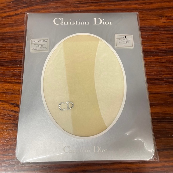 Christian Dior NOS Pantyhose Tights. Large L - Picture 1 of 6